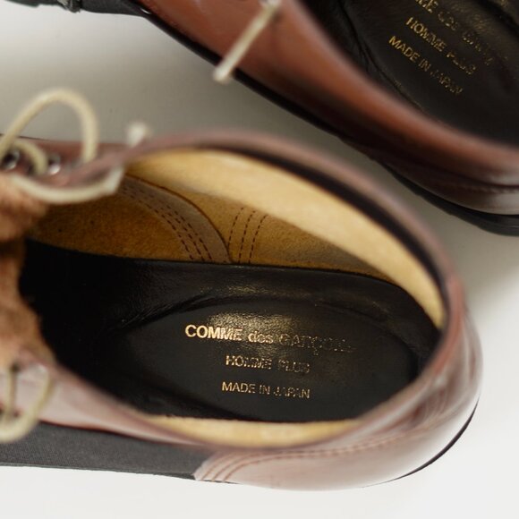 Comme Des Garcons Homme Plus Lace-up Ankle Boots - Made in Japan - Size US7 - Picture 12 of 13